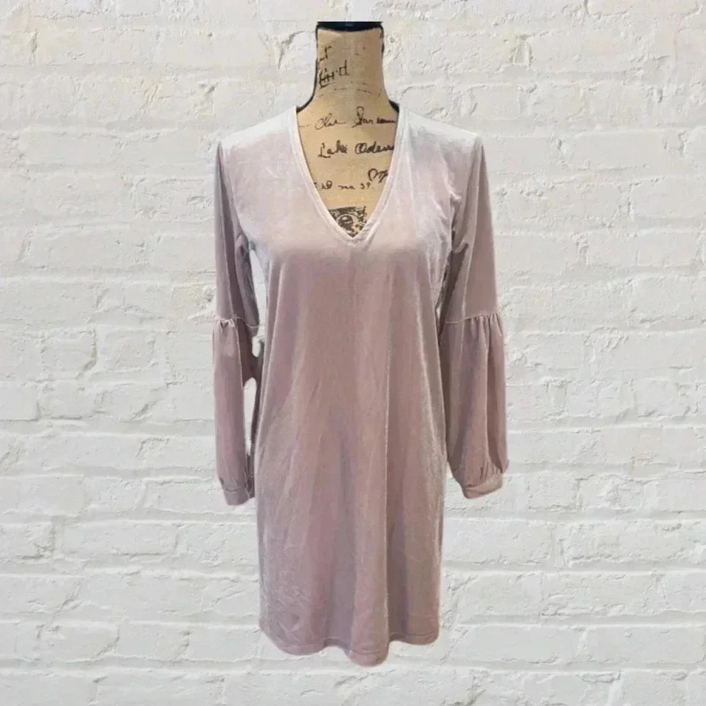 Madewell Velvet Dress